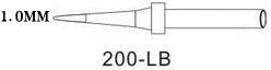 200-LB无铅漳州烙铁头